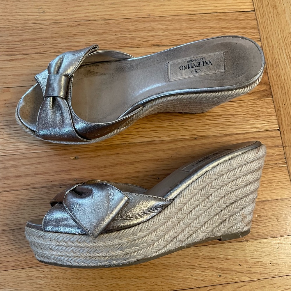 Authentic Valentino Wedge Sandals